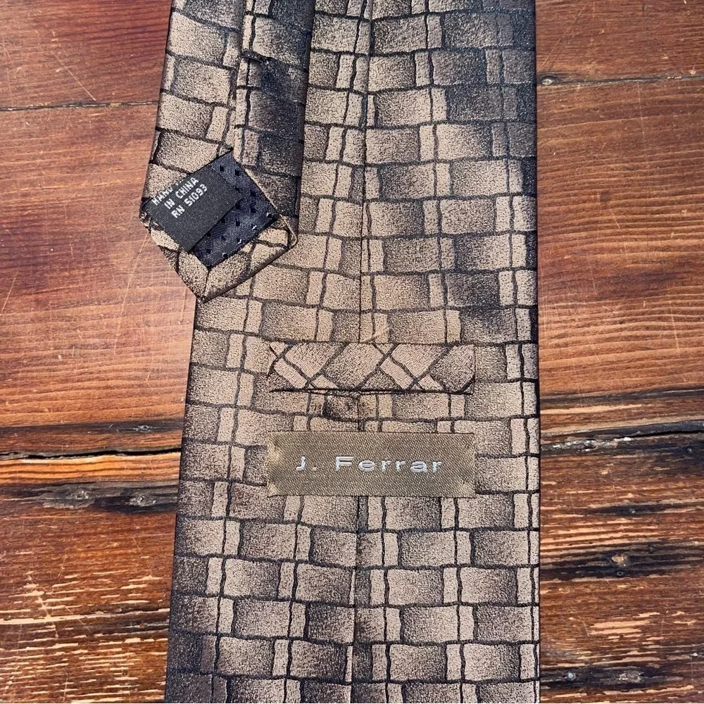 Robert Talbott Green and Gray Silk Ties